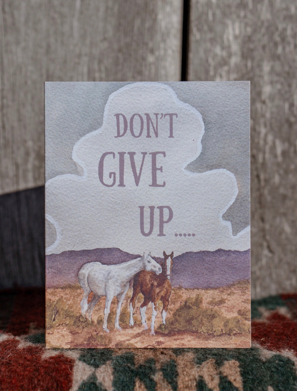 “Don’t give up” Greeting Card