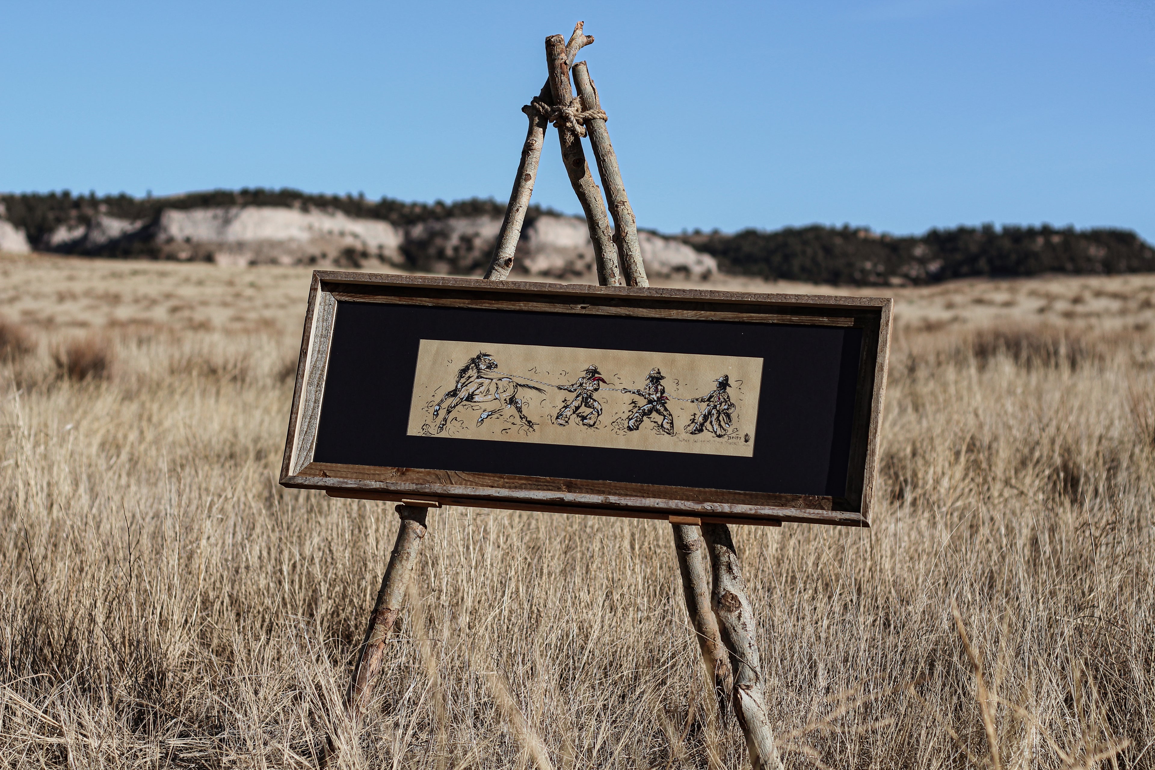 “Who’s Winnin’ The Race?” - Original