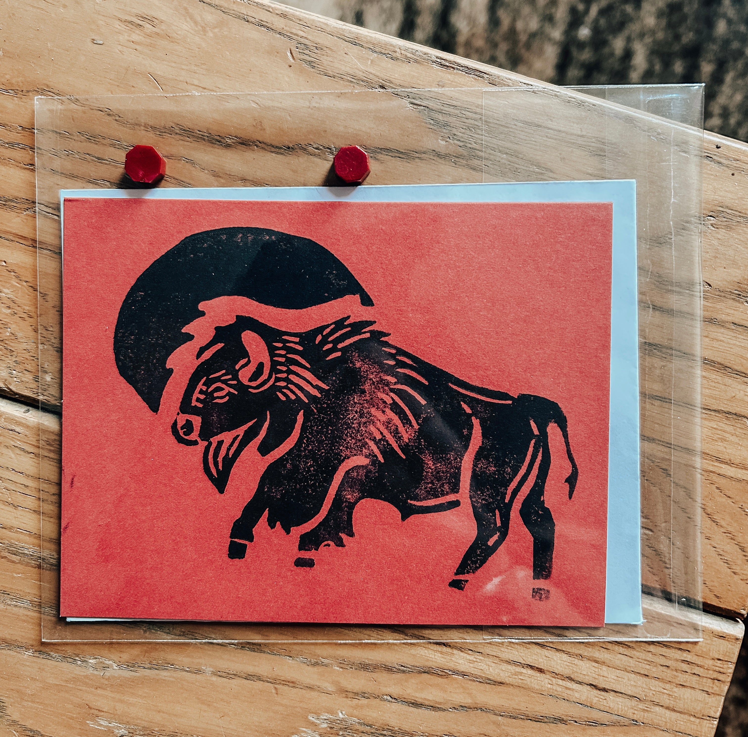 Buffalo Greeting card