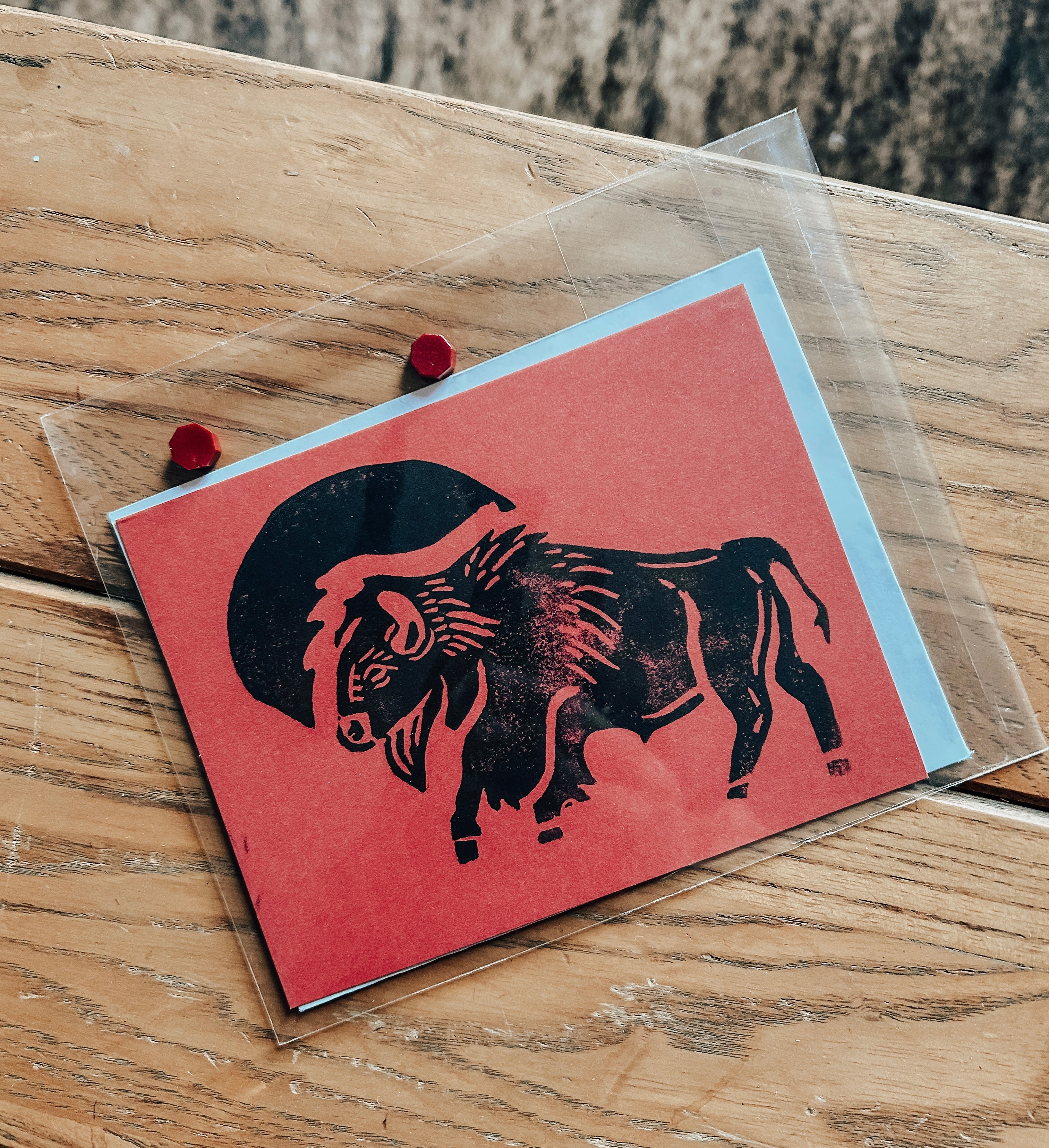 Buffalo Greeting card
