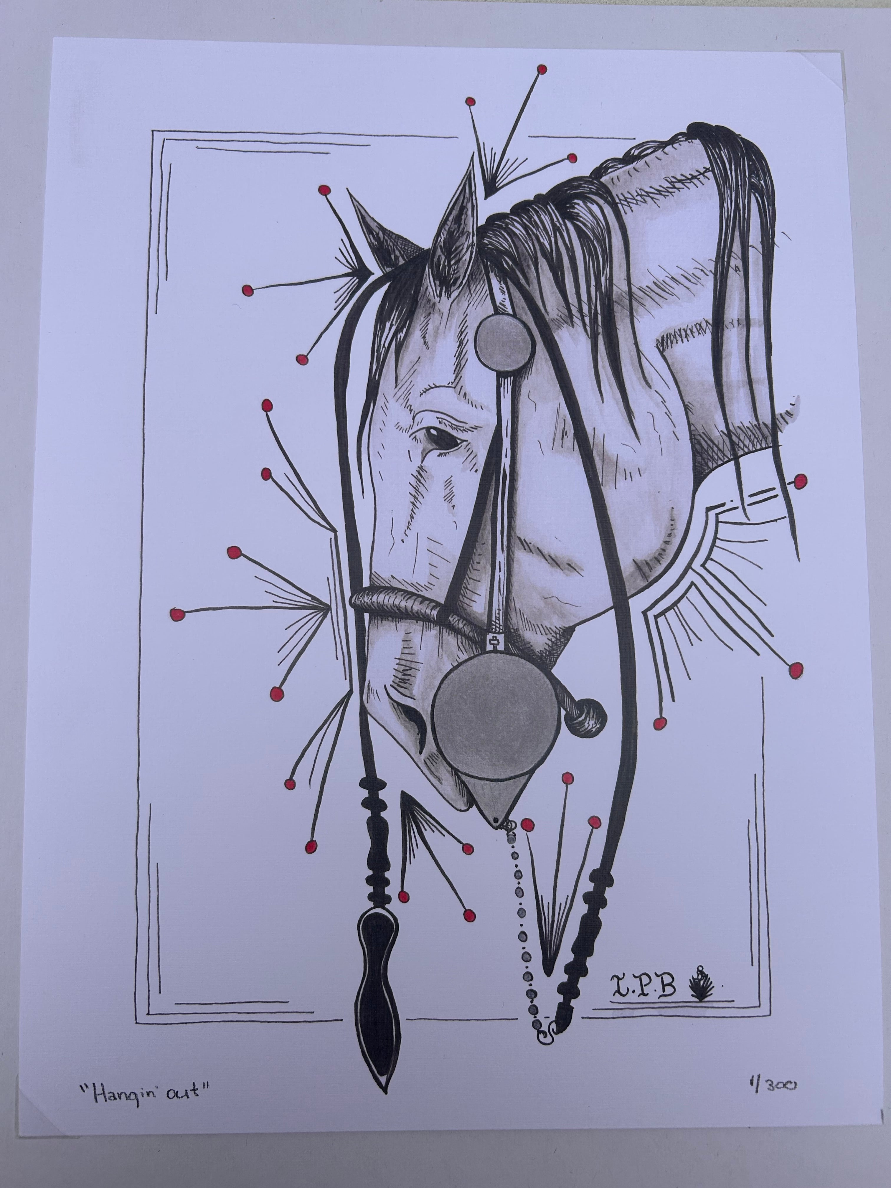 “Hangin’ Out” - limited series print