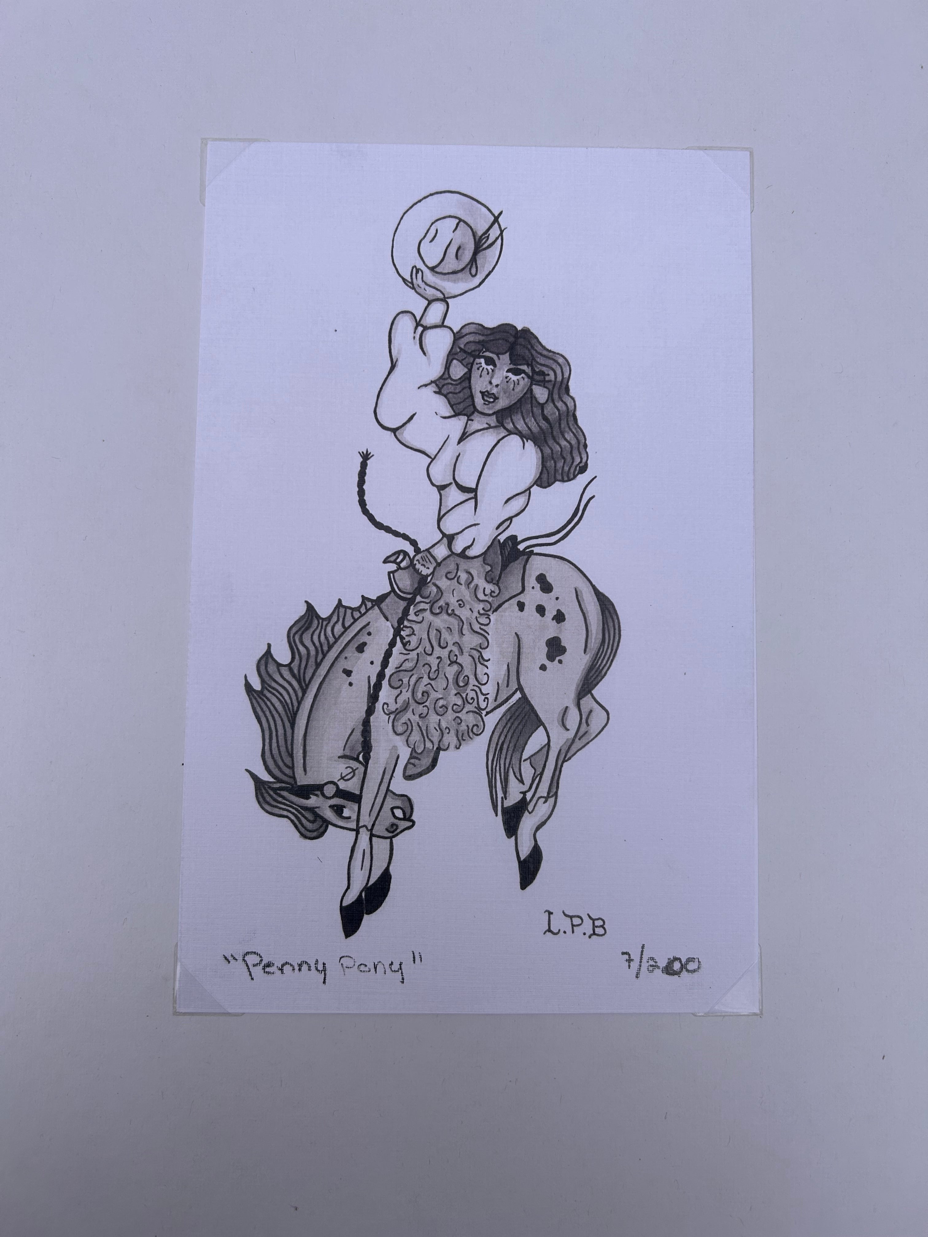 “Penny Pony” - limited series print