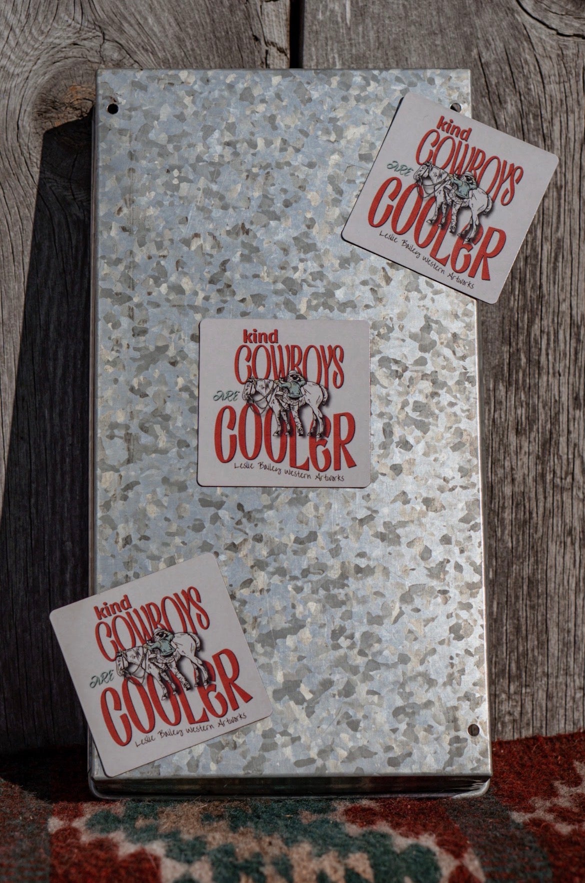 “Kind Cowboys Are Cooler” Magnet